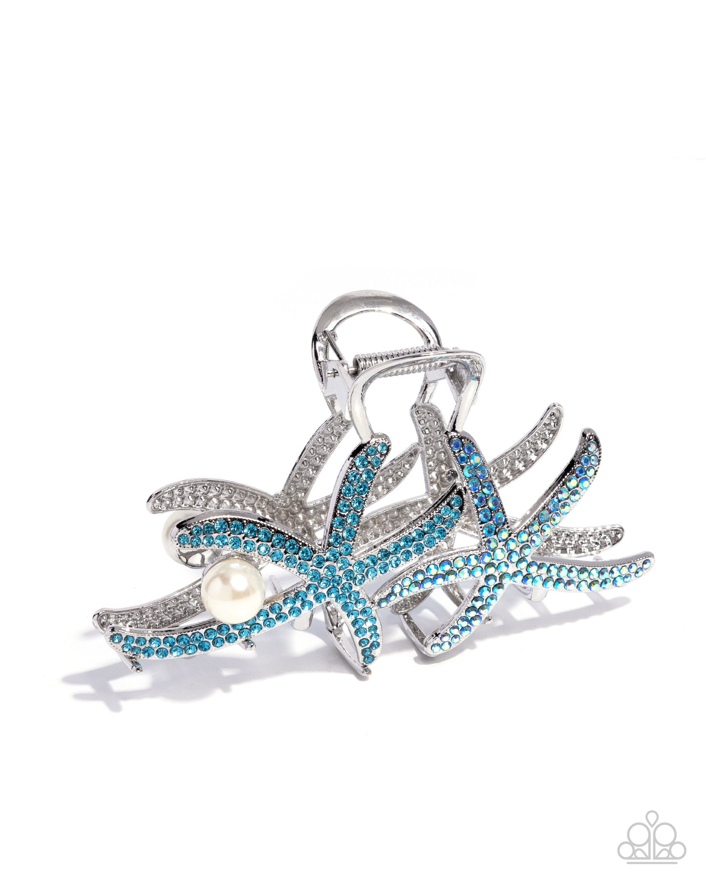 Stunning Starfish Blue Hair Clip - Jewelry by Bretta
