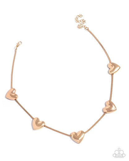 Group Date Gold Necklace