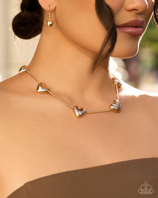 Group Date Gold Necklace