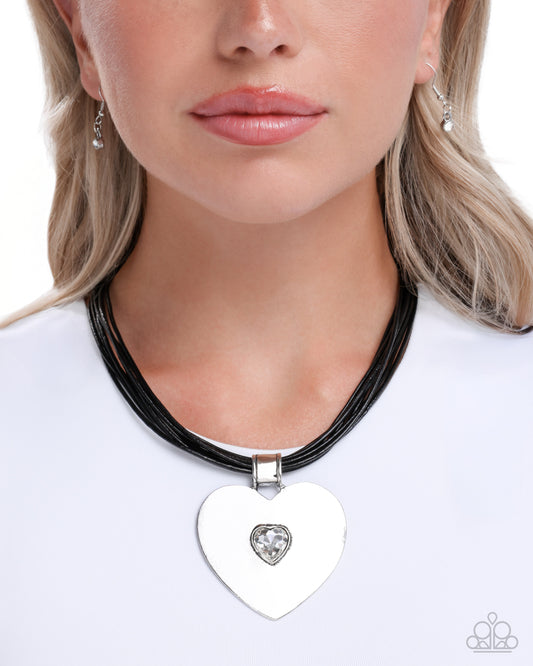 Galentines Day Black Necklace - Jewelry by Bretta