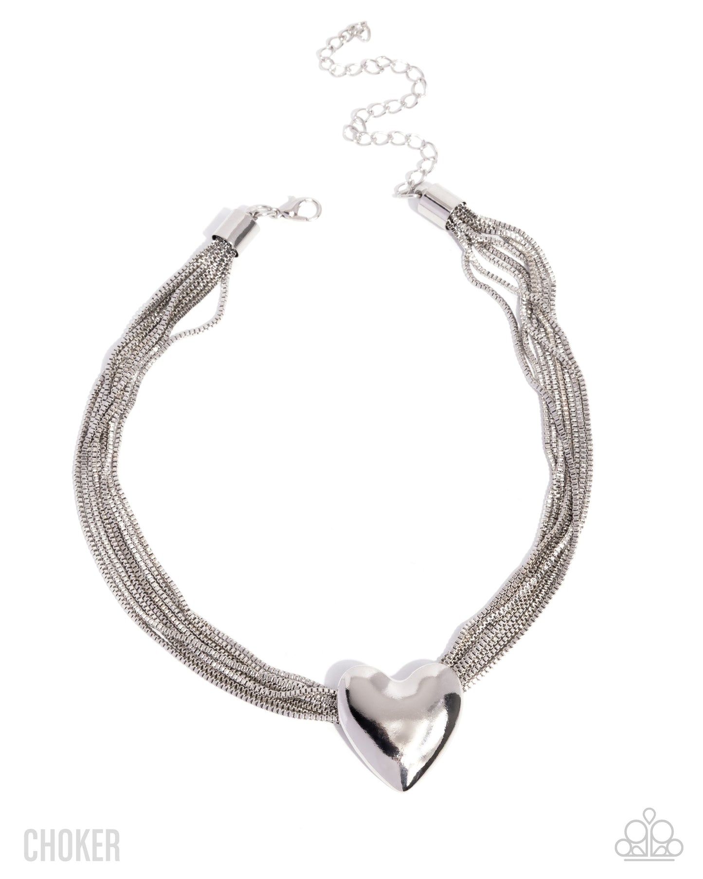 Gathered Galentine Silver Necklace - Jewelry by Bretta
