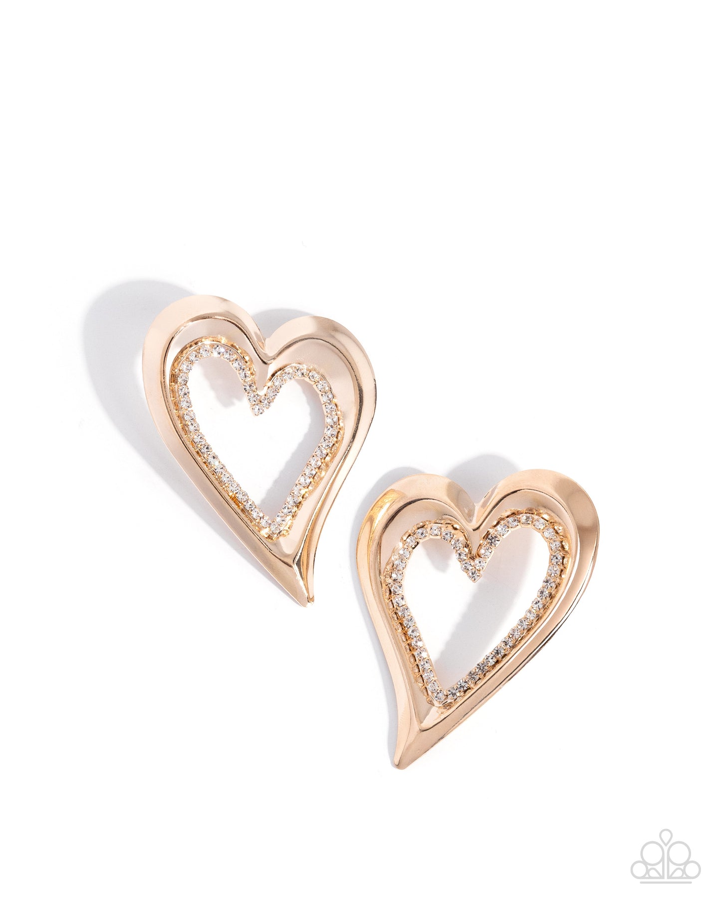 Cupid Chic Gold Earrings - Jewelry by Bretta