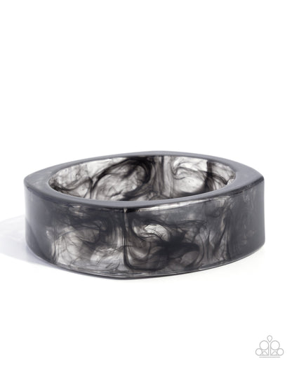 Reflective Runway Black Bracelet