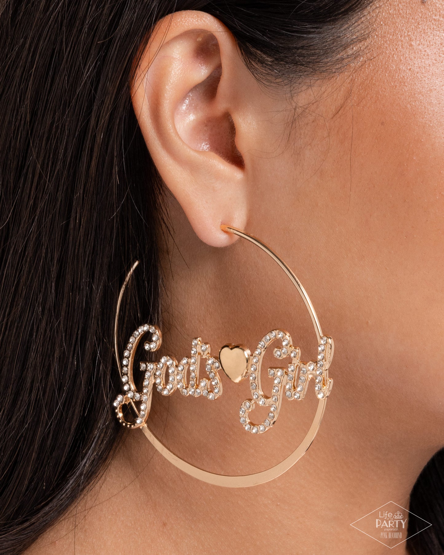 Gold hoop