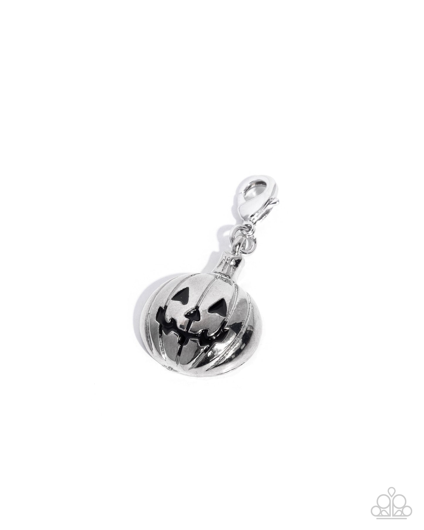 Adorable Apparition Silver Pumpkin Charm - Jewelry by Bretta