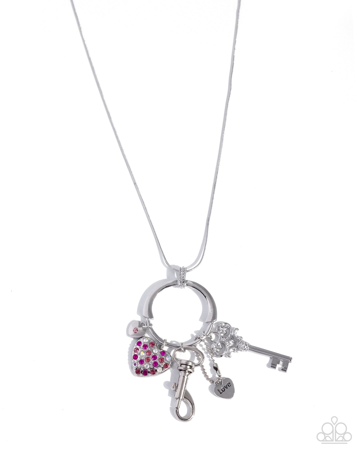 Valentines Verse Pink Necklace - Jewelry by Bretta