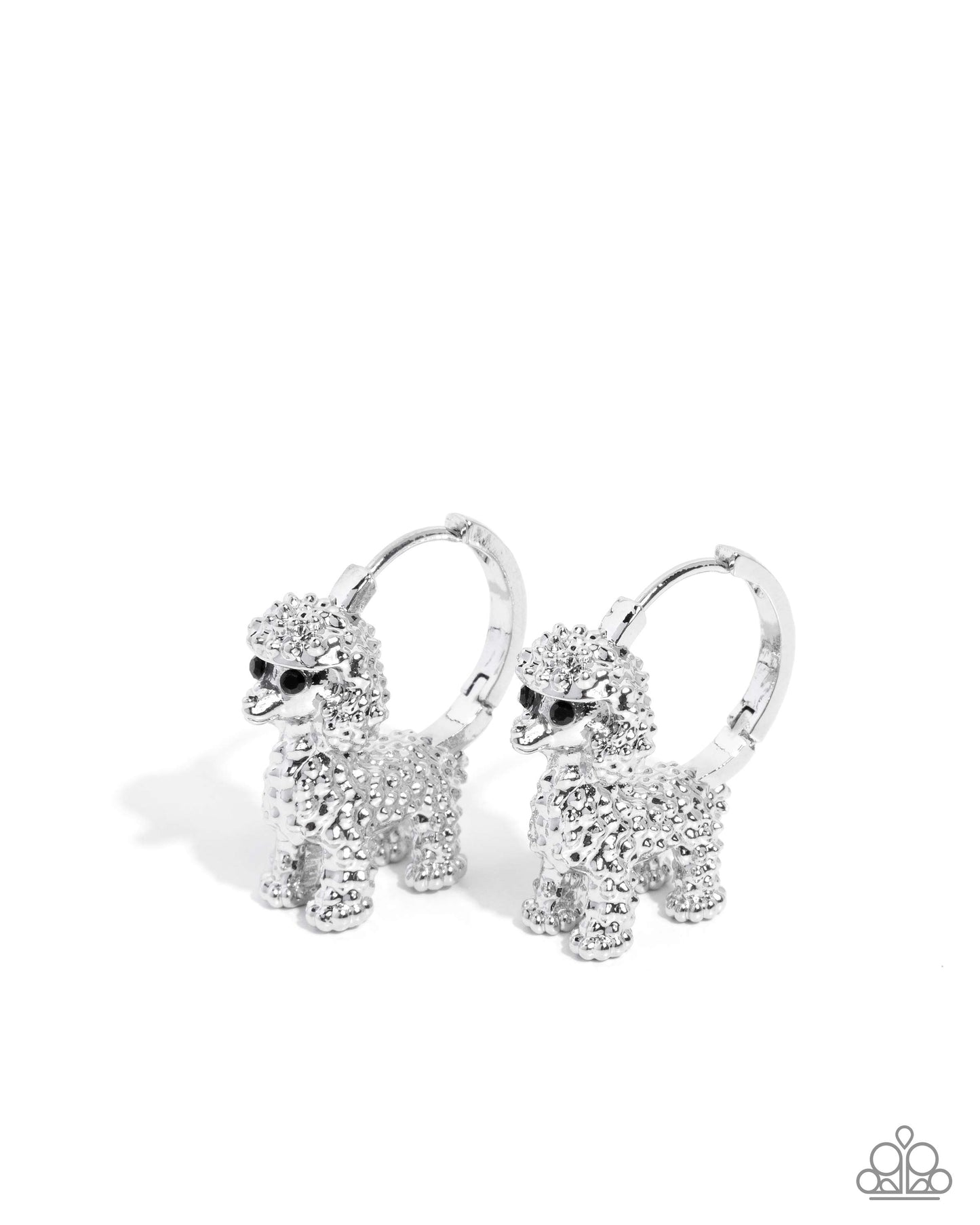 Prized Poodle Silver Earrings - Jewelry by Bretta