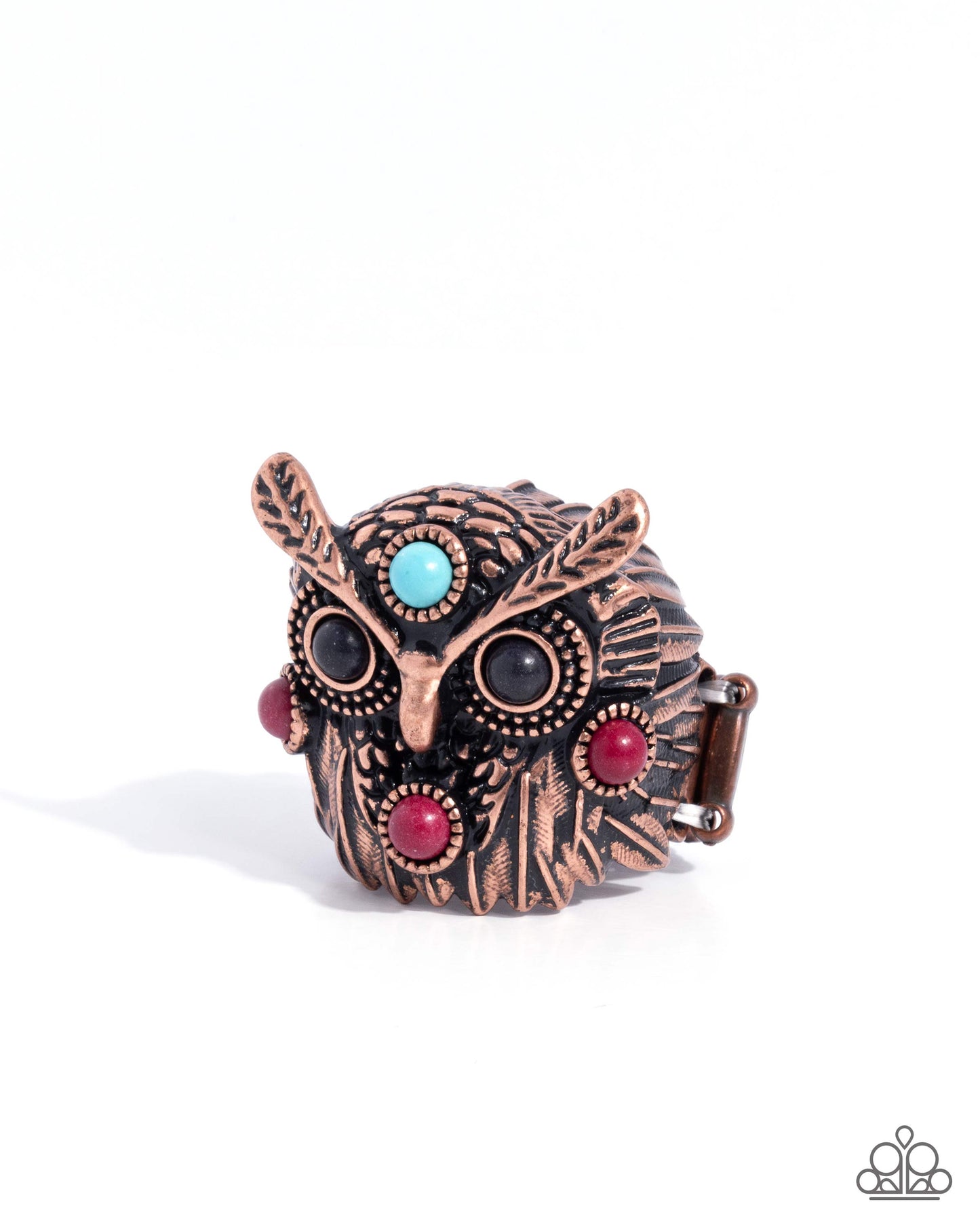 Owl Obligato Copper Ring - Jewelry by Bretta