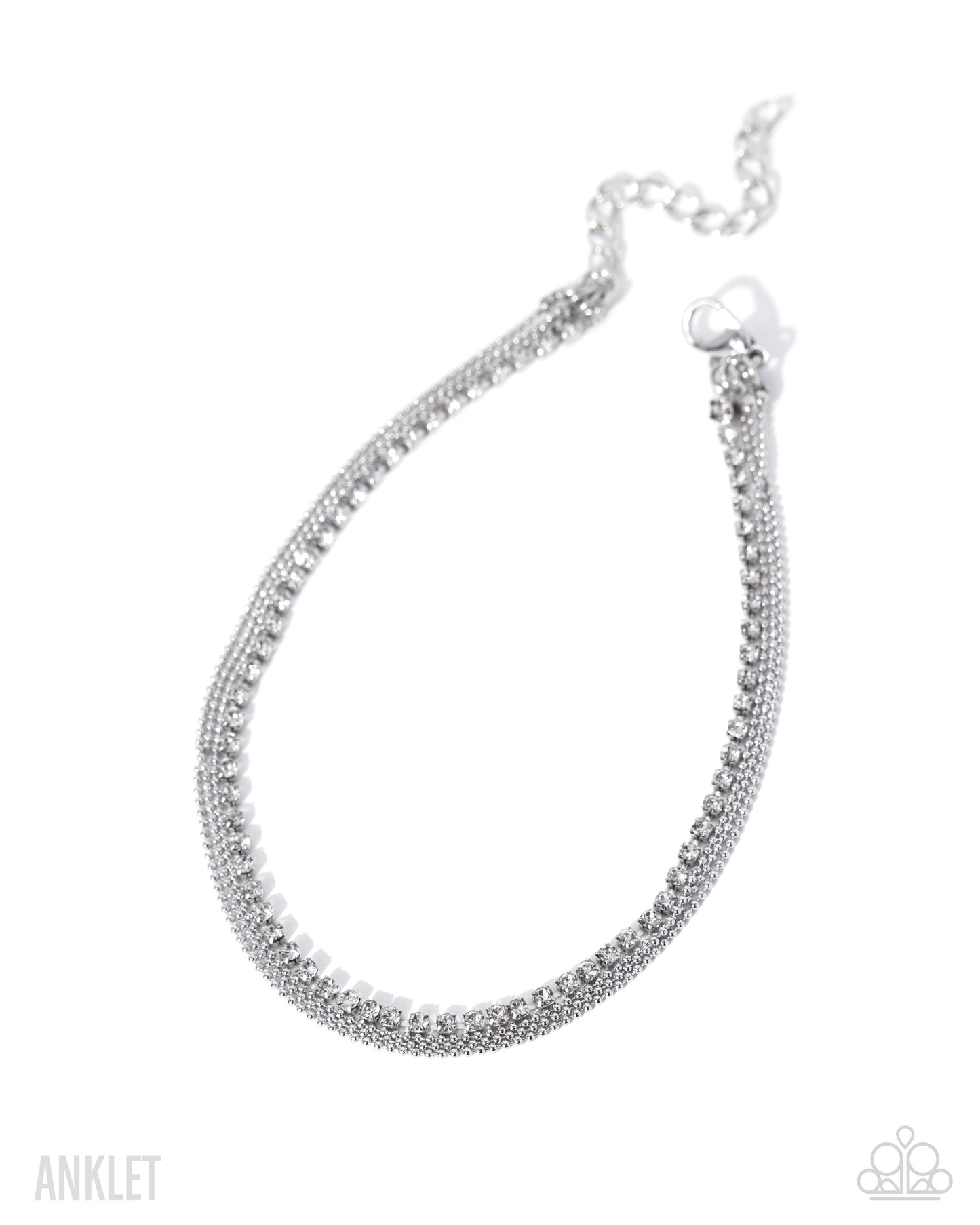 Building My Style White Anklet