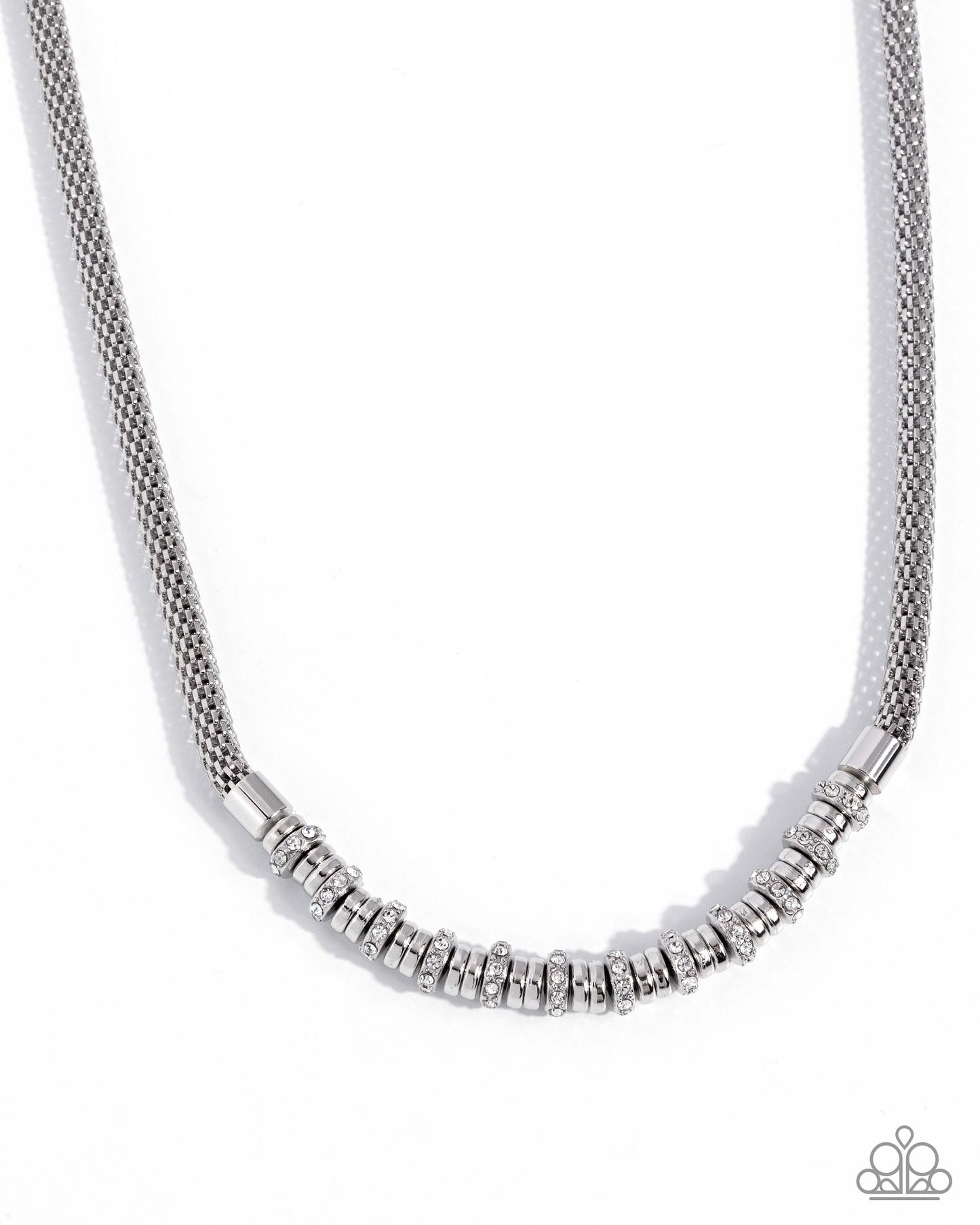 Modest Mayhem White Necklace