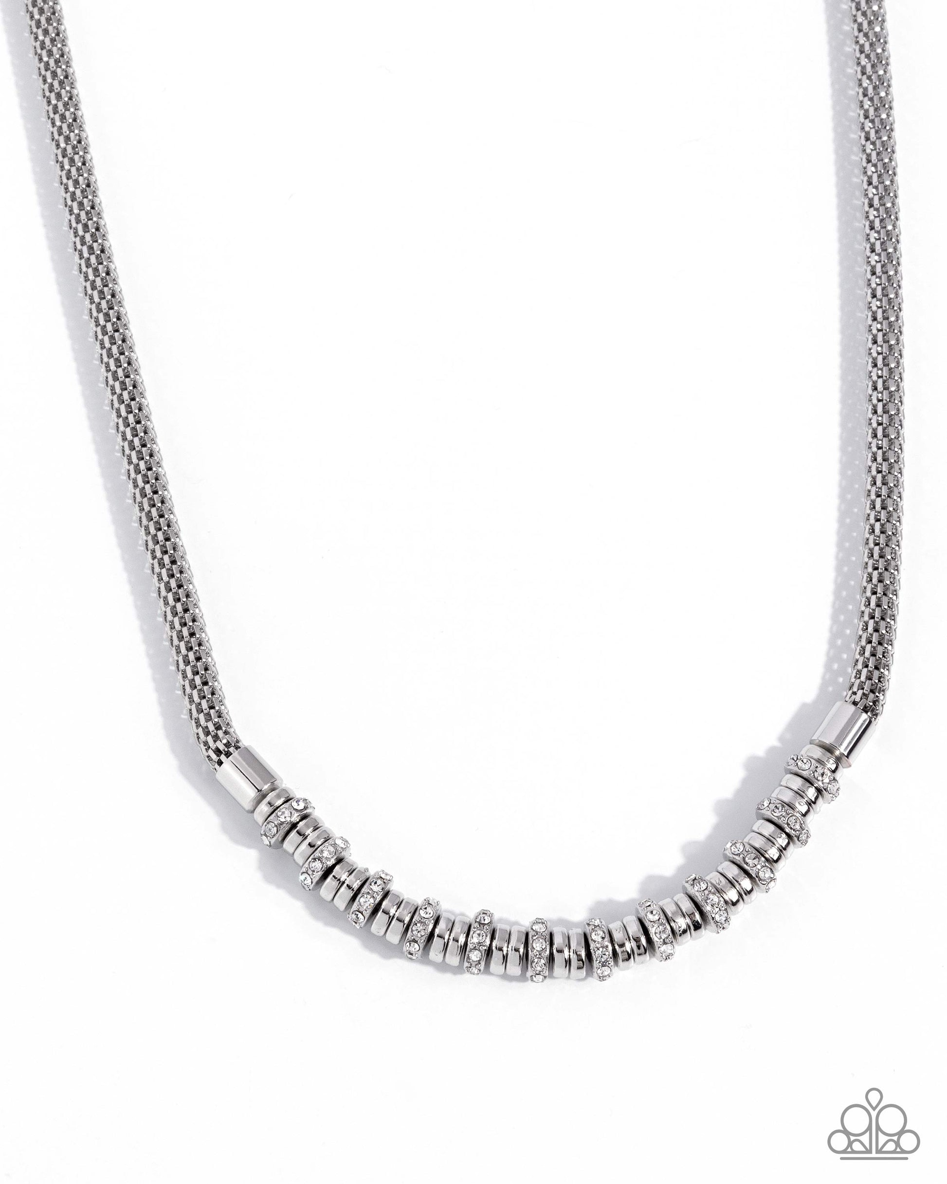 Modest Mayhem White Necklace