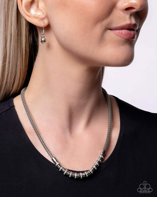 Modest Mayhem White Necklace