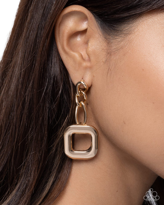 Memorable Maven Gold Earrings