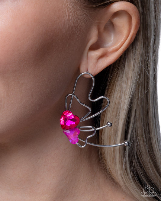 Aerial Artistry Pink Earrings - Jewelry by Bretta