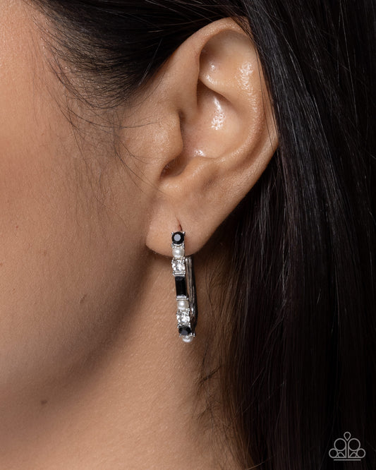 Captivating Collection Black Earrings 
