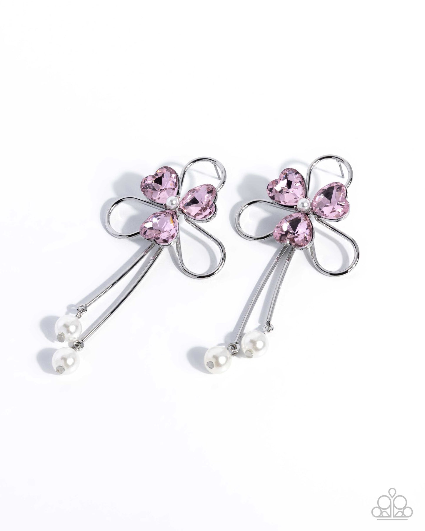 Chic Cadenza Pink Earrings - Jewelry by Bretta