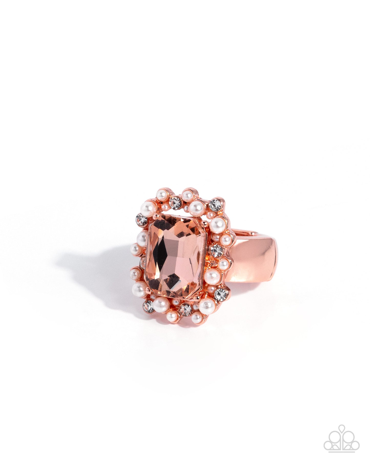 Effervescent Emerald Copper Ring - Jewelry by Bretta