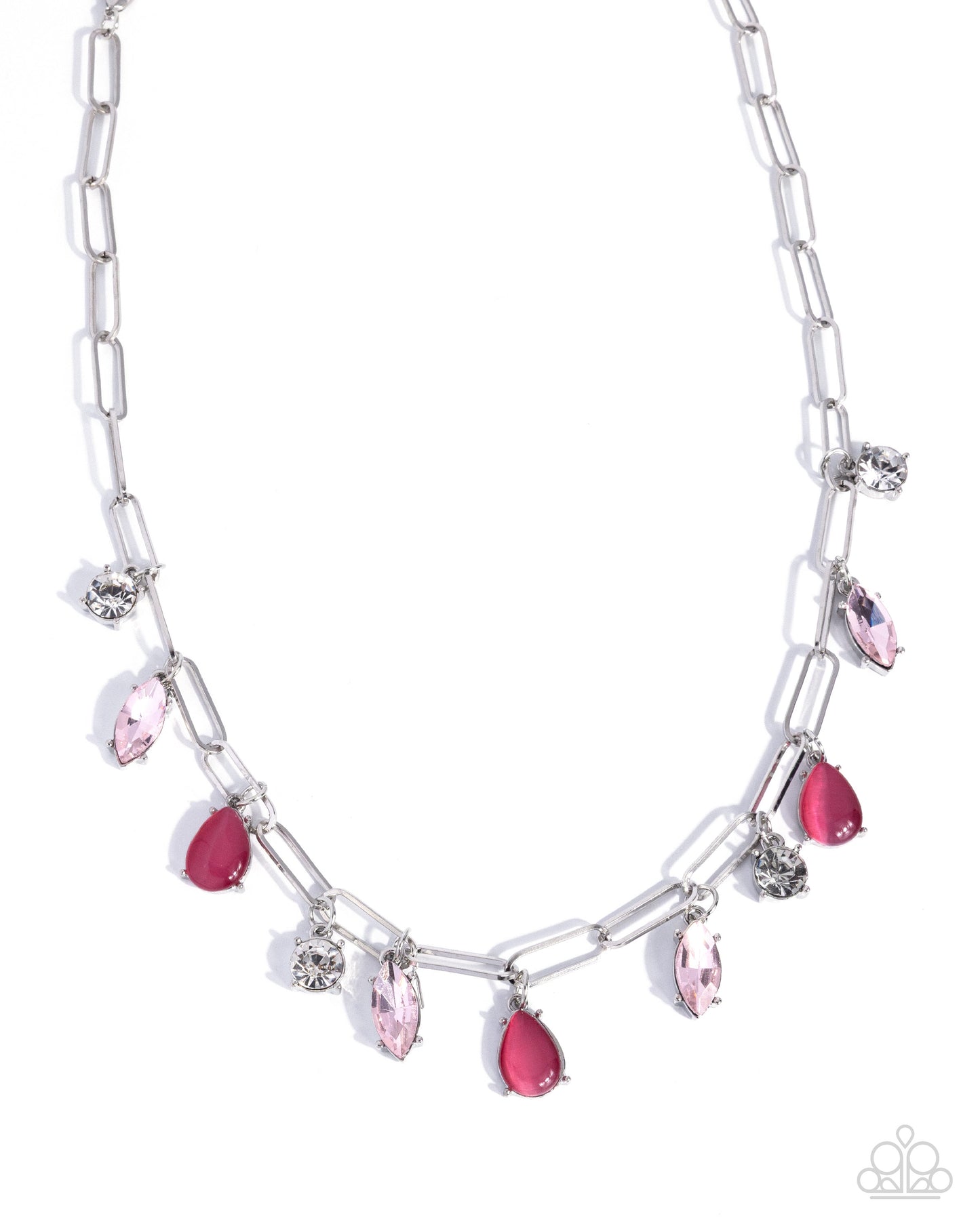 Talented Twinkle Pink Necklace