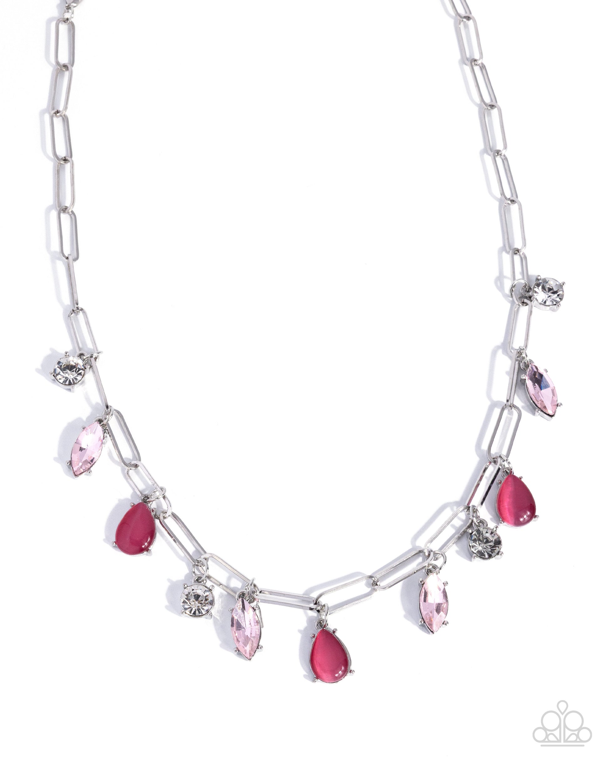 Talented Twinkle Pink Necklace