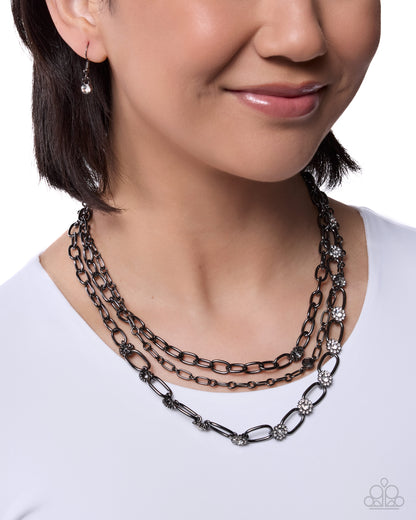 Ceaseless Confidence Black Necklace 