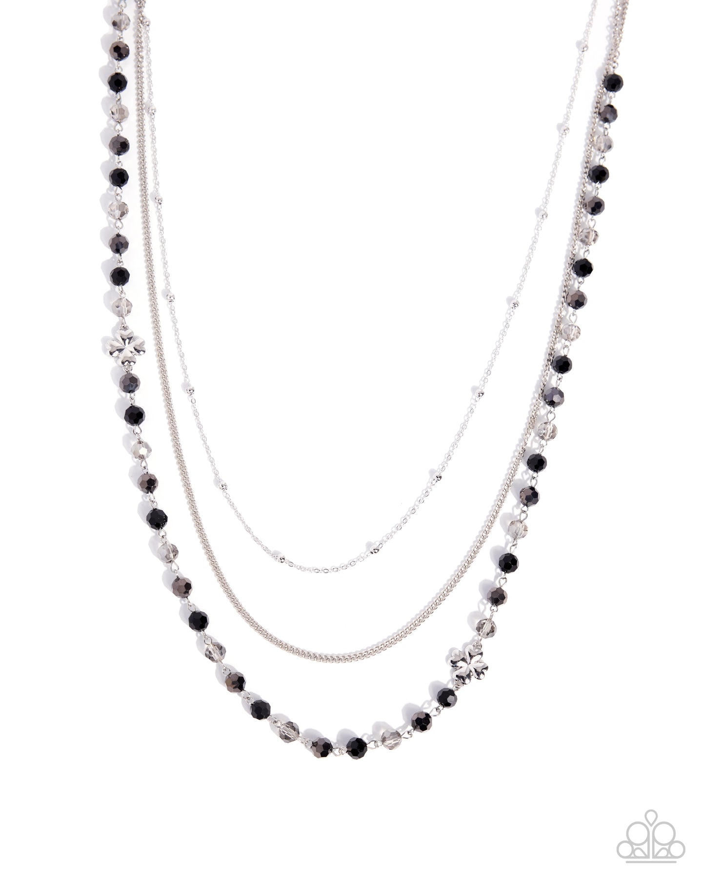 Clover Command Black Necklace