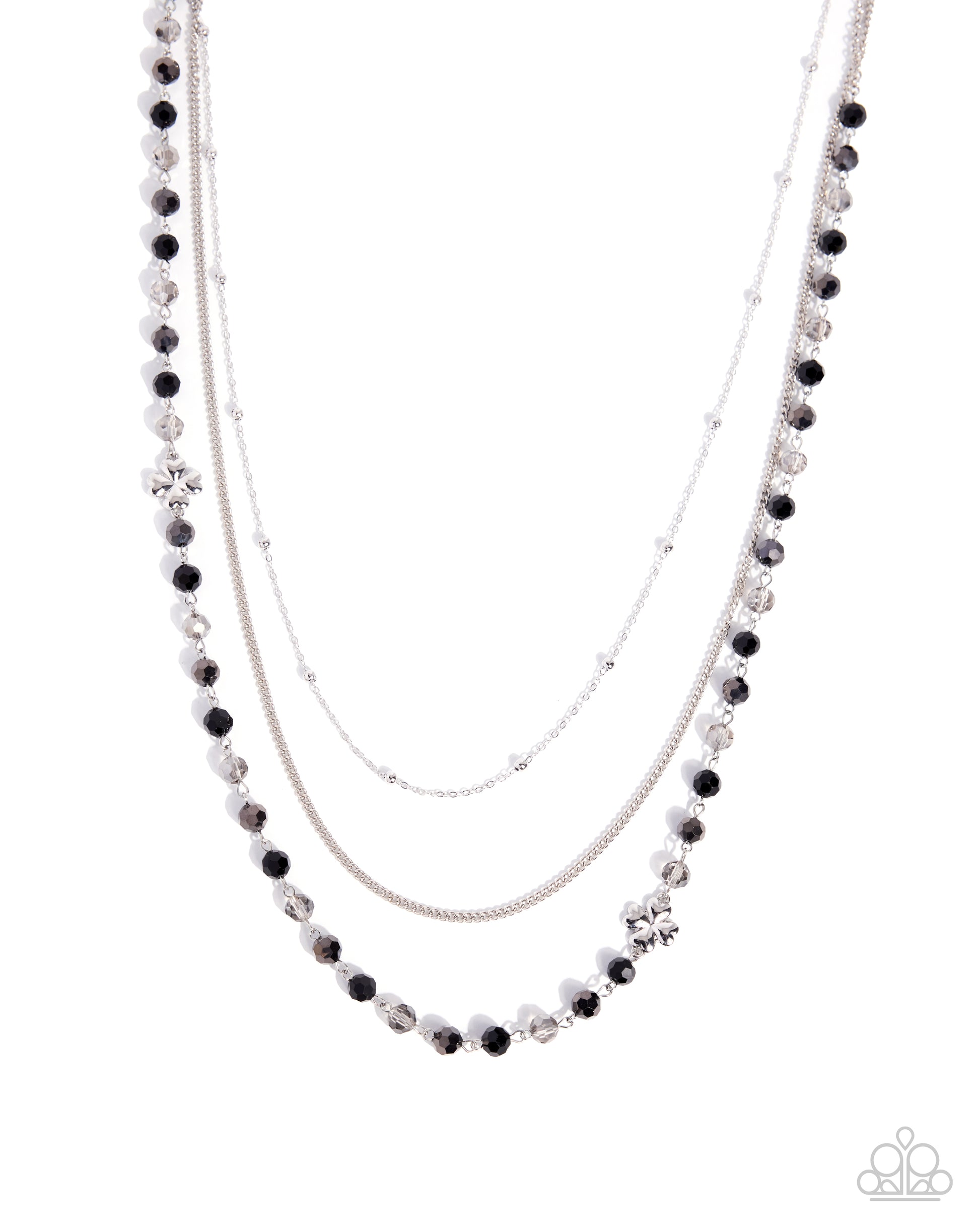 Clover Command Black Necklace