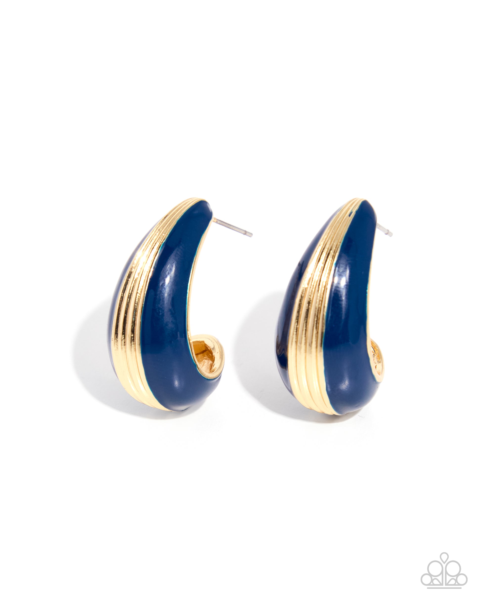 Nuanced Beginnings Blue Earrings - Jewelry by Bretta