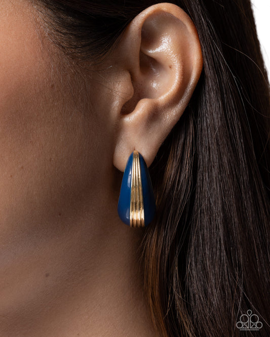 Nuanced Beginnings Blue Earrings - Jewelry by Bretta