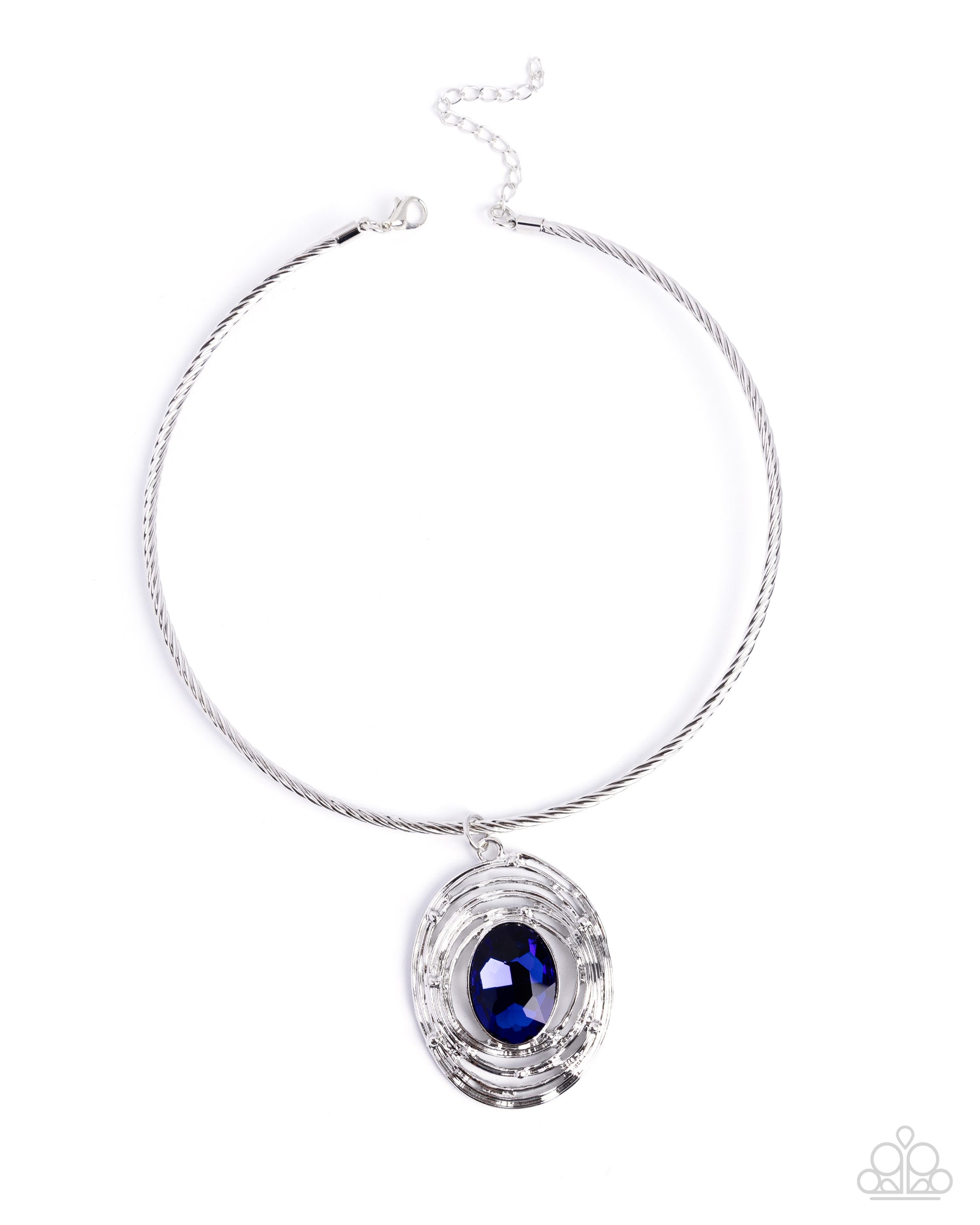 Fashionable Find Blue Necklace