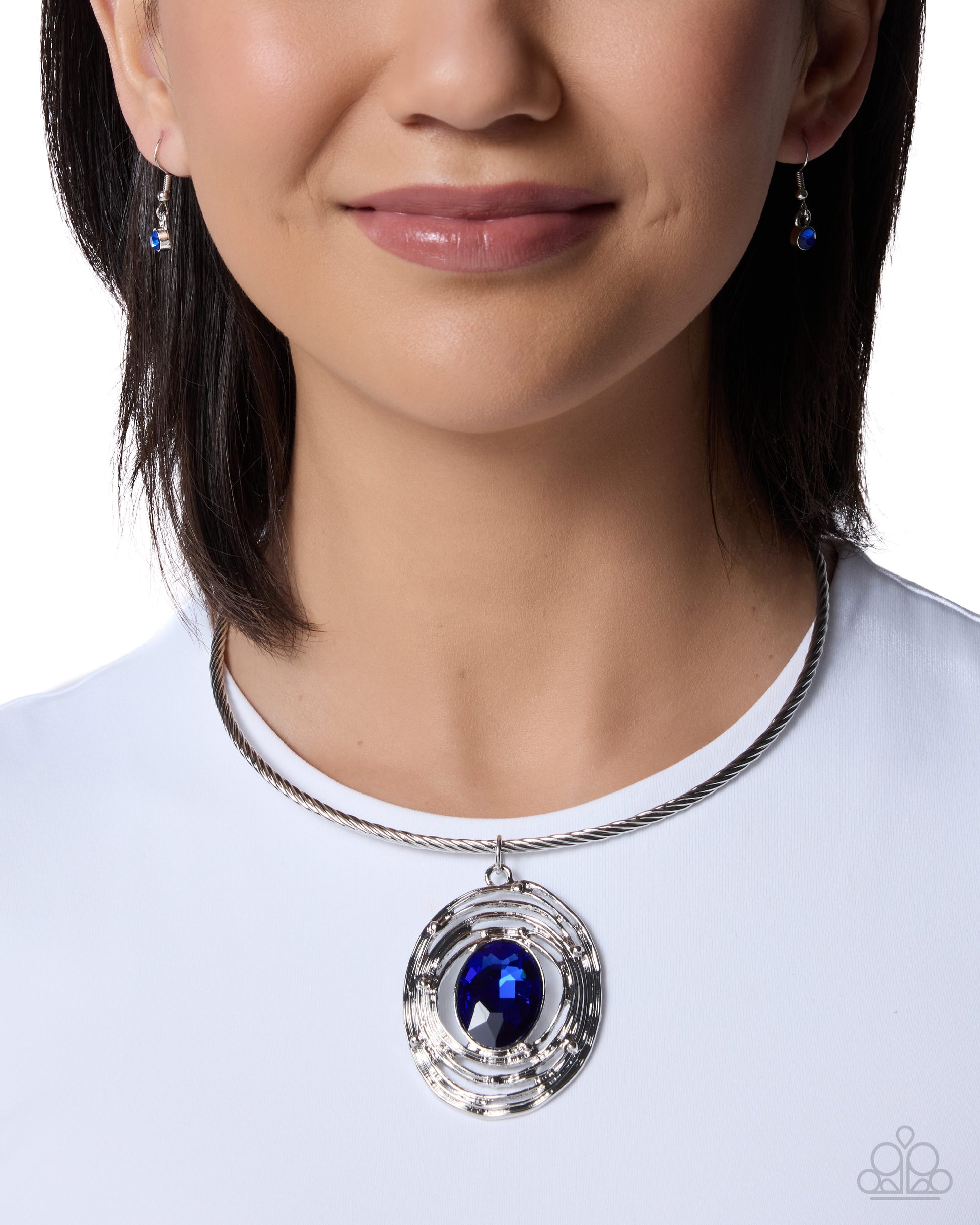 Fashionable Find Blue Necklace