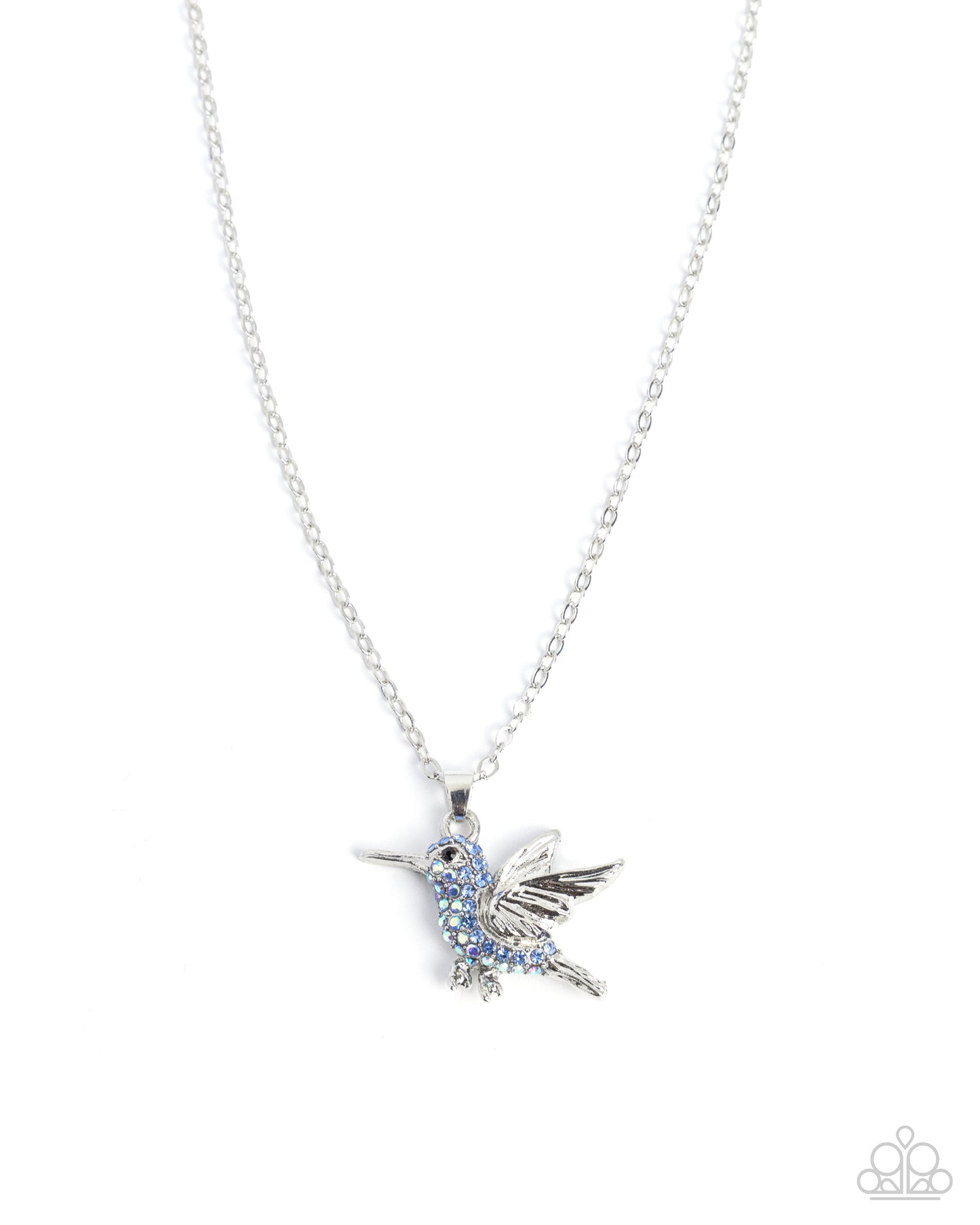 Harmonious Hummingbird Blue Necklace