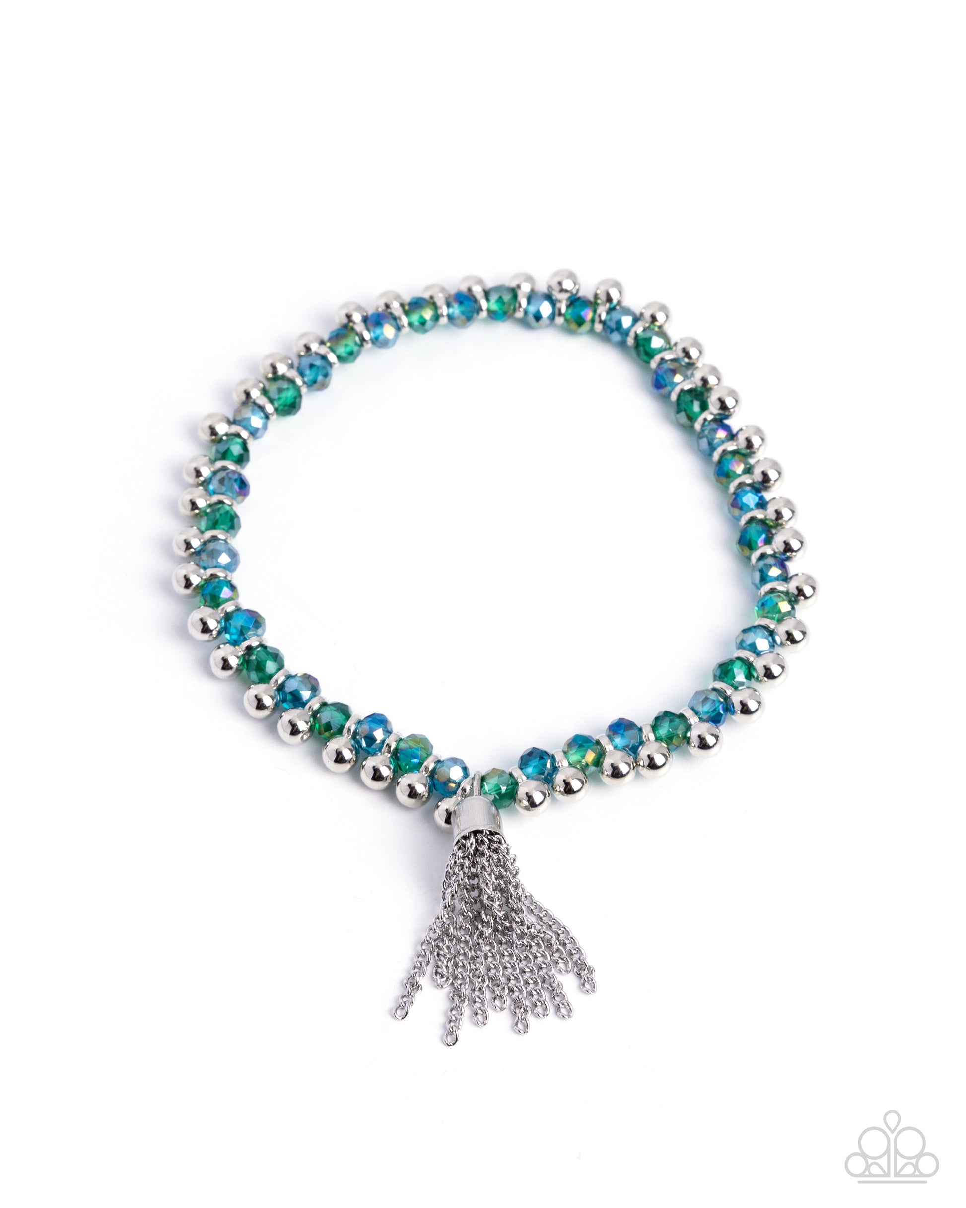 Trustworthy Tassel Green Bracelet - Jewelry by Bretta