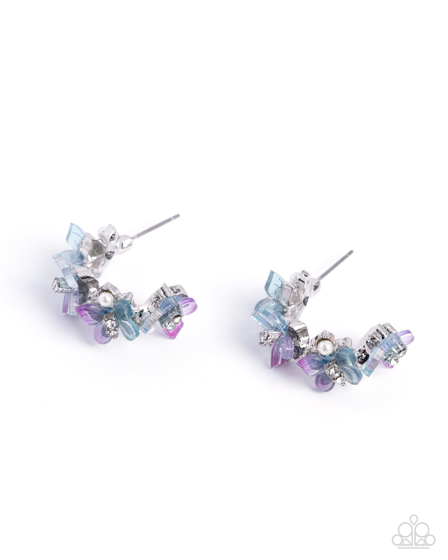 Memorable Monarchs Blue Earrings