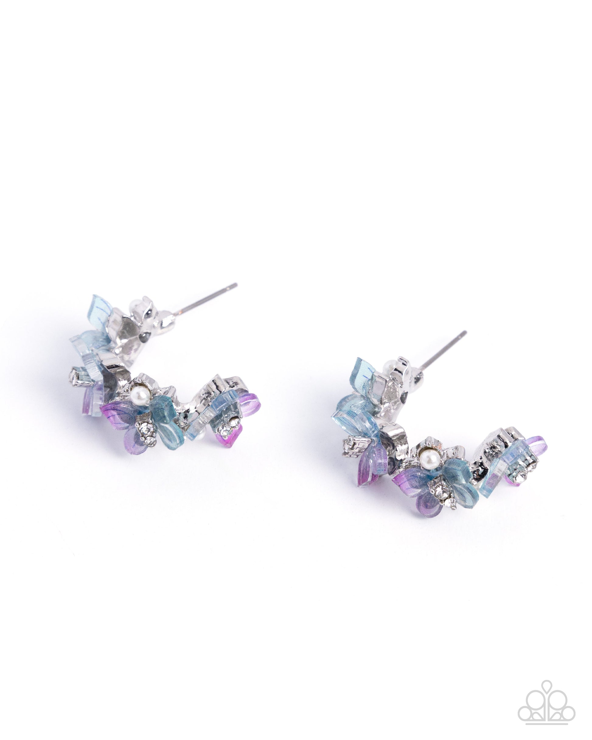 Memorable Monarchs Blue Earrings