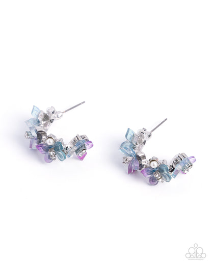 Memorable Monarchs Blue Earrings