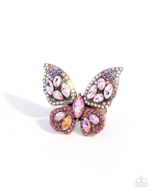 Shimmery Singularity Copper Ring - Jewelry by Bretta