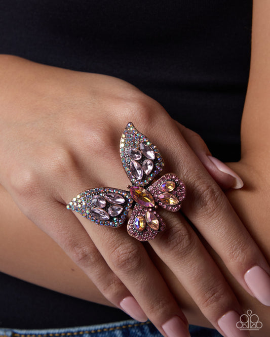 Shimmery Singularity Copper Ring - Jewelry by Bretta