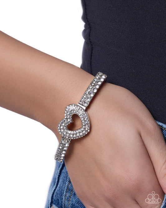 Delightful Daydream White Bracelet