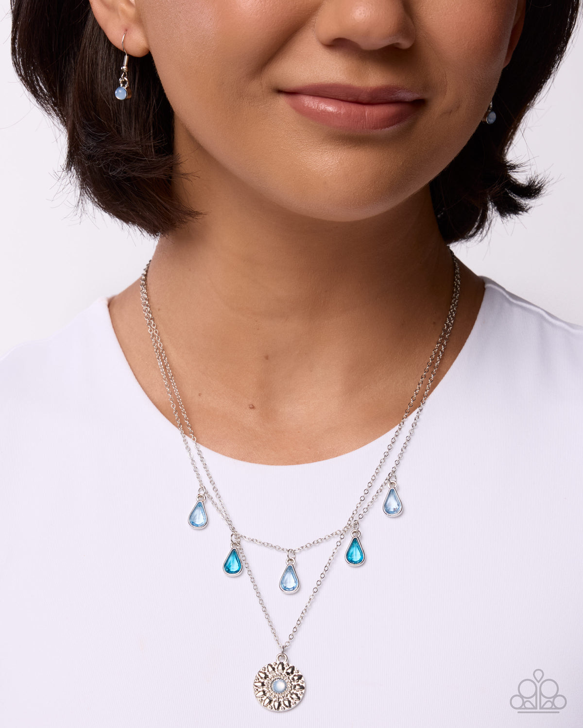 Audacious Affection Blue Necklace | Jewelry by Bretta