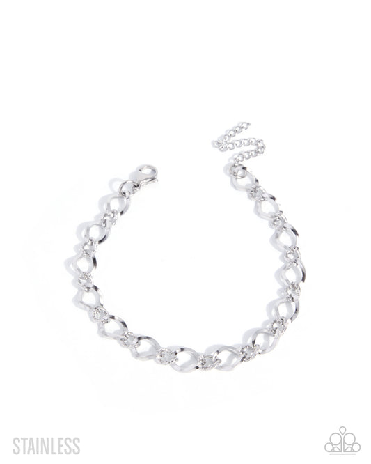 Tailored Test silver bracelet by Jewelry by Bretta