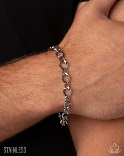 Tailored Test silver bracelet by Jewelry by Bretta alternate view