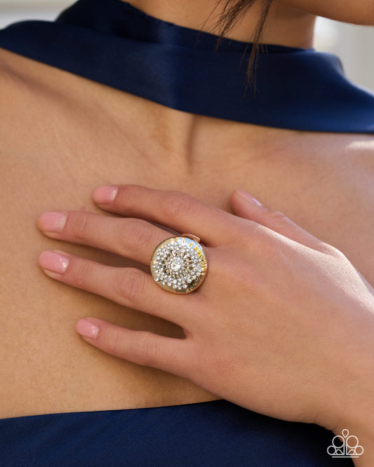 Indescribable Icon Gold Ring - Jewelry by Bretta