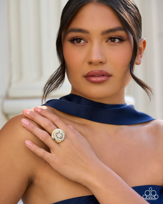 Indescribable Icon Gold Ring - Jewelry by Bretta