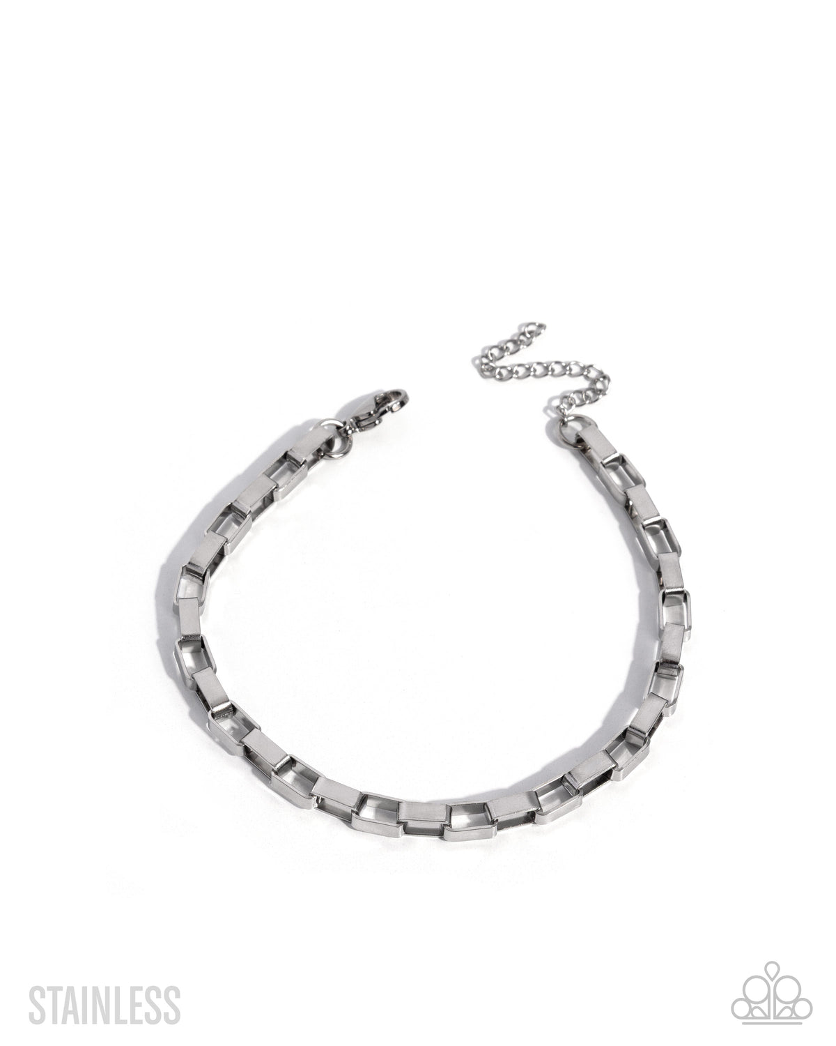 Daily Defiance Silver Stainless Steel Bracelet by Paparazzi Accessories