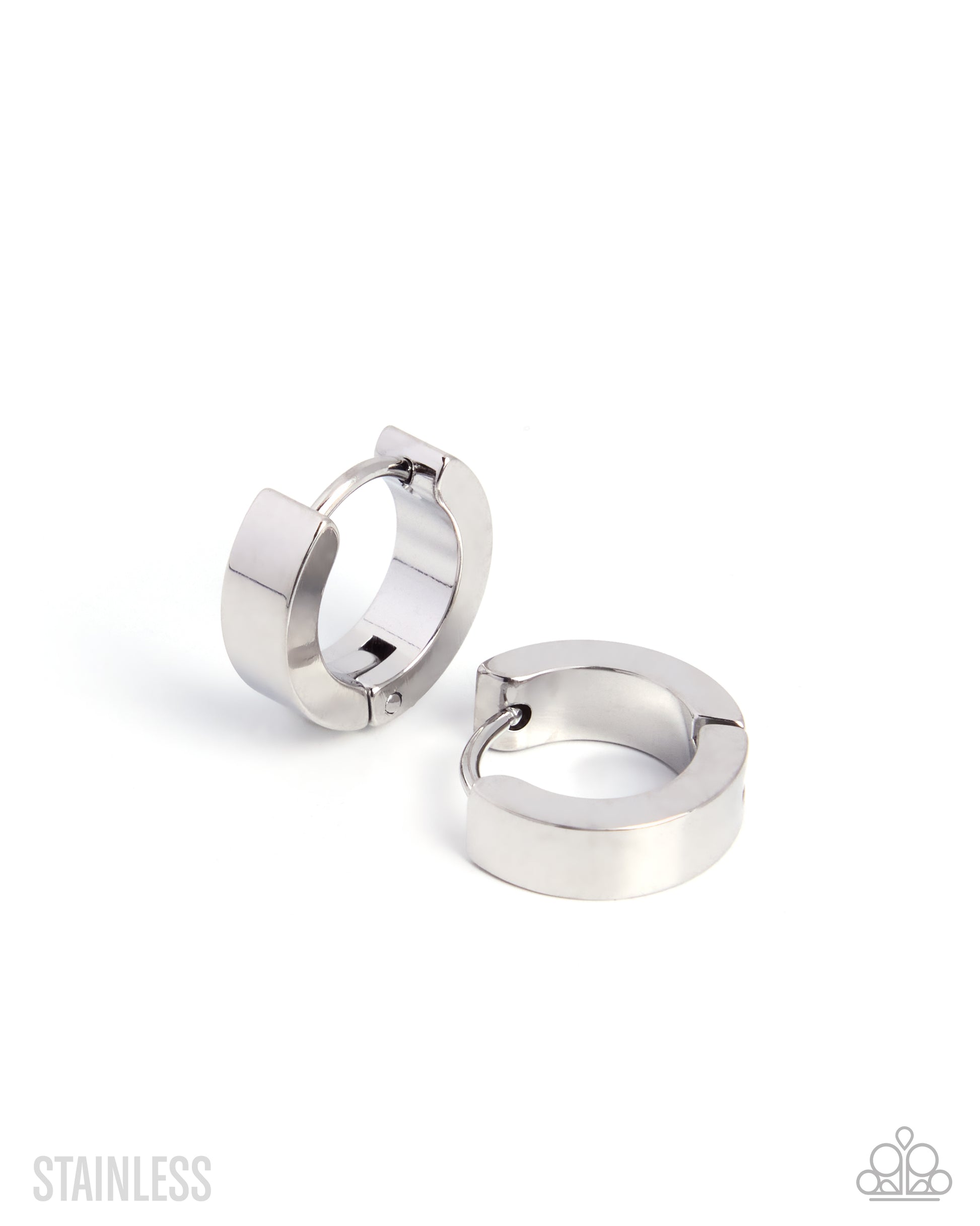 Paparazzi Easygoing Eloquence Silver earrings - product image 1