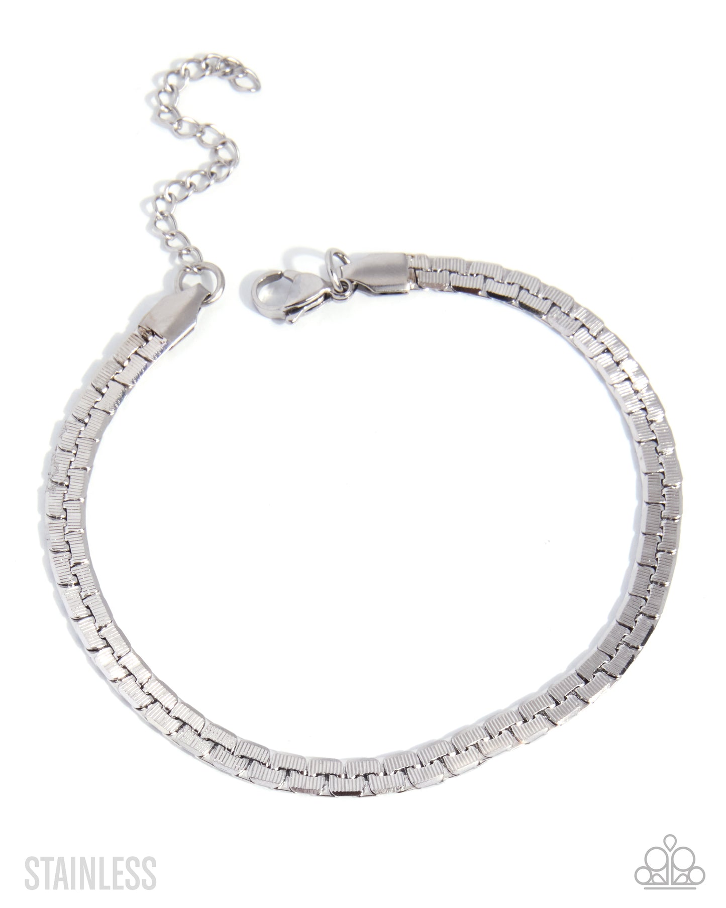 Conventional Courtesy layered silver stainless steel chain bracelet | Jewelry by Bretta
