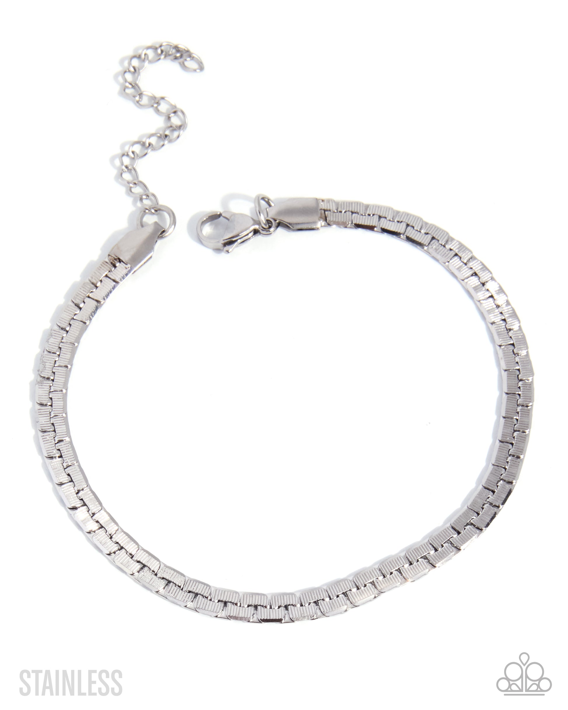 Conventional Courtesy layered silver stainless steel chain bracelet | Jewelry by Bretta