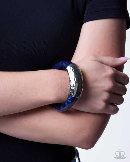 Memorable Motif Blue Bracelet detail | Jewelry by Bretta
