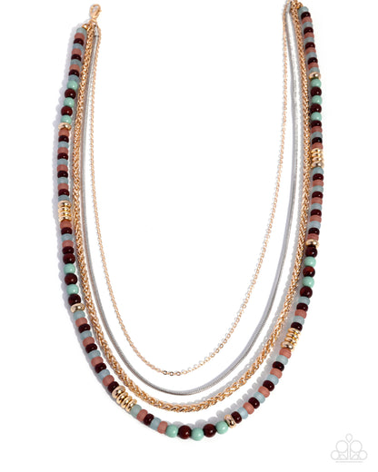 Paparazzi Refreshing Reveal Green necklace - product image 1