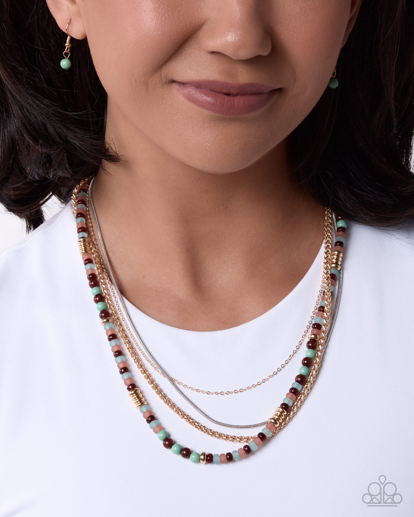 Paparazzi Refreshing Reveal Green necklace - product image 2